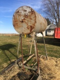 Fuel Barrel on Stand