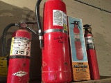 4 Fire Extinguishers