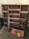 Post Driver, Tool Box & Shelf