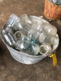 Washtub of Fruit Jars