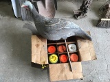 Turkey Decoy & Clay Pigeons