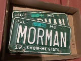 Morman License Plates