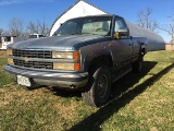 1990 Chevy 2500 Truck, 4wd, automatic V8, runs and drives, 170211 miles
