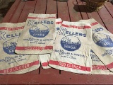 6 Keller & Sons Seed Sacks
