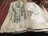 Several 80lb Bags (majority no writing)
