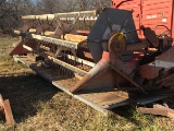 White 15ft SB Kwik Cut Platform sells complete w/ implement Trailer