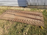 (2) 4X8 Expanded Metal and misc 1in tubing