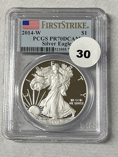 2014-W Silver Eagle First Strike PCGS PR70DCAM