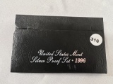 1996 U.S. Silver Proof Set