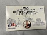 2009 U.S. Lincoln Bicentennial One Cent Proof Set