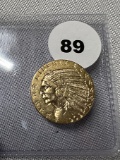 1909-D $5 Indian Gold