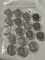 (14) Assorted Date Barber Quarters & (3) Assorted Date Standing Liberty Quarters