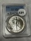 1986 Silver Eagle PCGS MS69