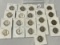 Lot of 20 Silver Washington Quarters