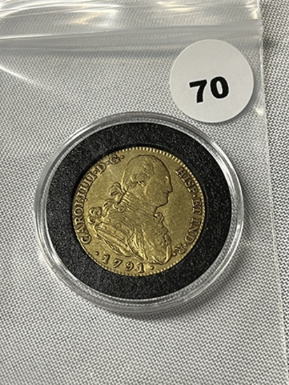 1791 Hispanchilli Coin