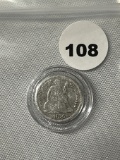 1876 Seated Dime