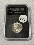 1964 Silver Washington Quarter UNC