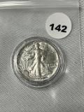 1943 Walking Liberty Half Dollar VF