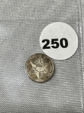 1861 3 Cent Silver Piece