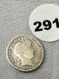 1906-O Barber Dime