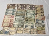 Lot of 40 Japanese Currency