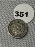 1869 3 Cent Nickel