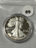 1988-S Silver Eagle Proof