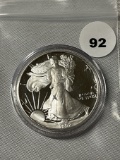 1992-S Silver Eagle Proof