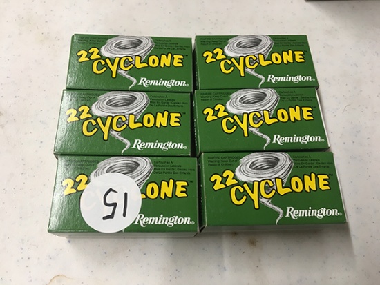 300 rds Remington Cyclone 22LR Hollow Point (NO SHIPPING)