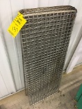 (5) 15X37in Stainless Racks (NO SHIPPING)