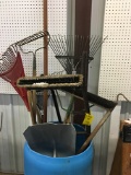 Barrel, Rakes, Broom, etc. (NO SHIPPING)