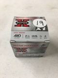 21 rds Winchester Super X .410ga, 2.5in, 4 shot (NO SHIPPING)