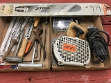 Craftsman Chain Saw Sharpener & Misc Chain Saw Items