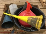 Funnels & Drip Pan