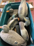 Tote Full of Duck Decoys (NO SHIPPING)