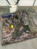 Pop Up Blind (needs attention) & Misc Hunting Equipment (NO SHIPPING)