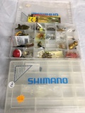 2 Shimano Boxes, One with Tackle