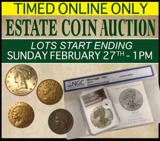 Estate Coin Auction