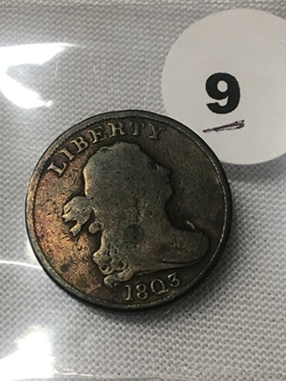 1803 Half Cent