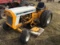 IH Cub 154 Lo-Boy tractor, gas, 15hp, 60in mower deck, 13.6-16 turf tires, has starter issues