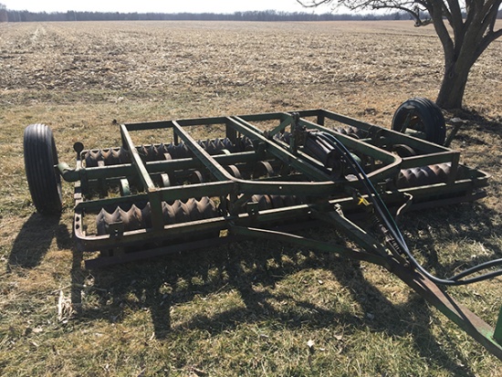 10ft mulcher with new 7.60-15 tires