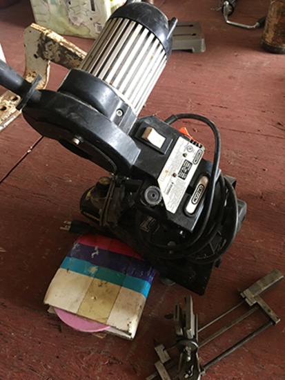 Oregon electric chain saw sharpener
