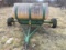 500 gal. tank on 2 wheel cart
