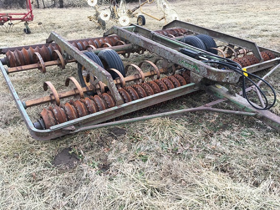 Kewanee No.88 15ft cultimulcher, inboard tandem wheels