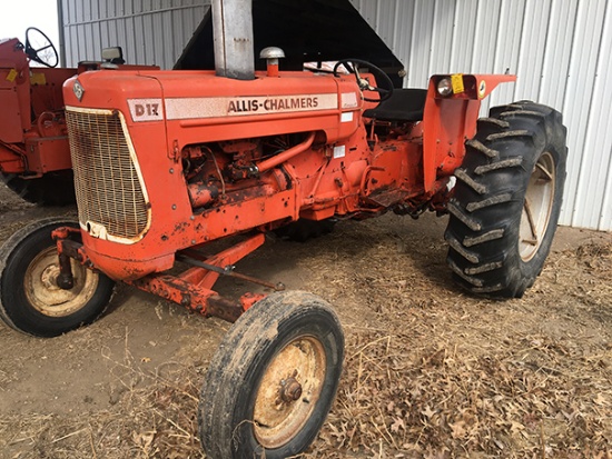1966 AC D17 Series IV tractor, W.F., gas, 63hp, factory 3pt, 2 hyd. outlets, 540 pto, 16.9-28 tires