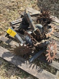 (6) Yetter row cleaners (no brackets)