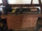 Craftsman 12in wood lathe with accessories and cabinet