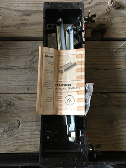 Craftsman Dovetail template
