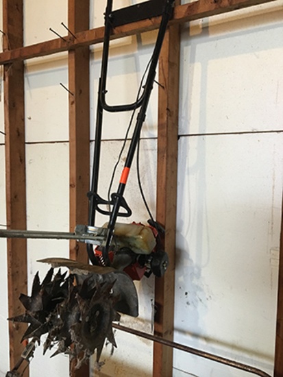 Echo mini cultivator - needs attention