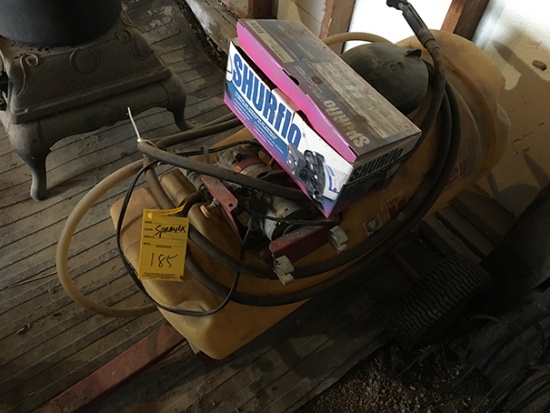 Lawn sprayer - needs attention